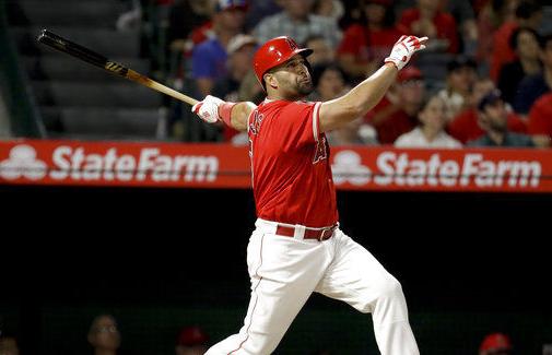 Pujols homers for hit No. 2,992 in Angels' 4-3 win vs Giants