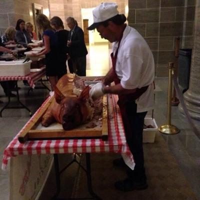 Free food for lawmakers in Capitol