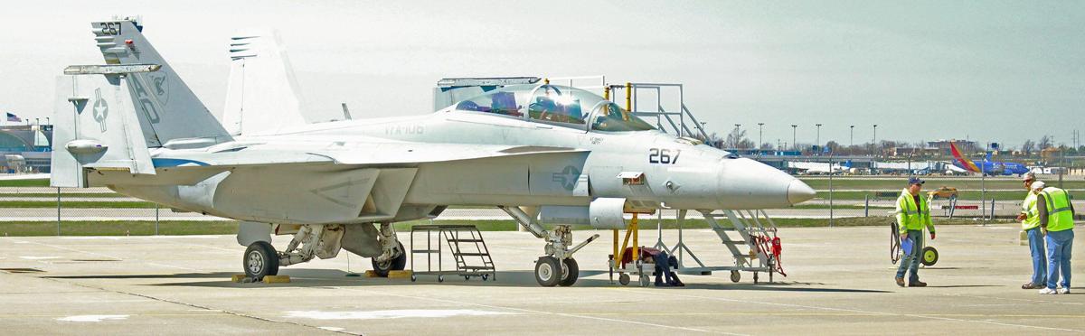 F/A-18 Super Hornet delivered to Boeing