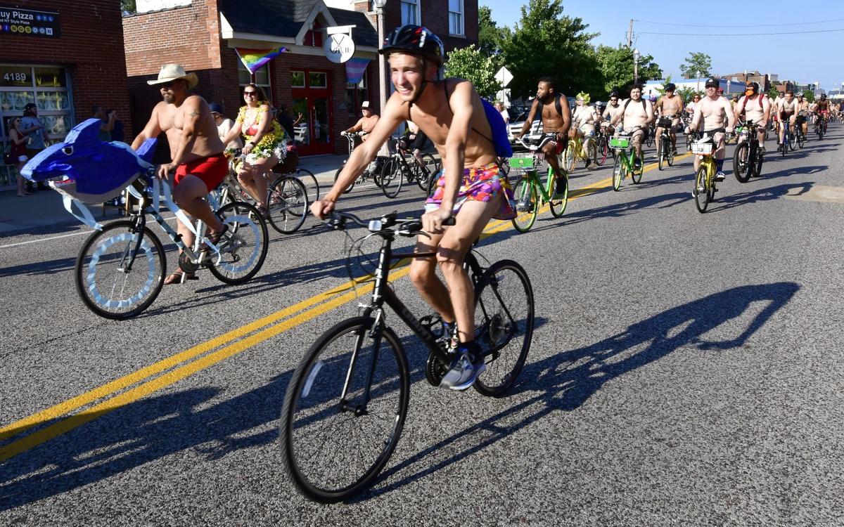 world naked bike ride hairy 