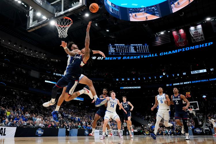 APTOPIX NCAA UConn Duke Basketball