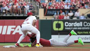 The St. Louis Cardinals and the Arizona Diamondbacks play at Busch Stadium for game two of four