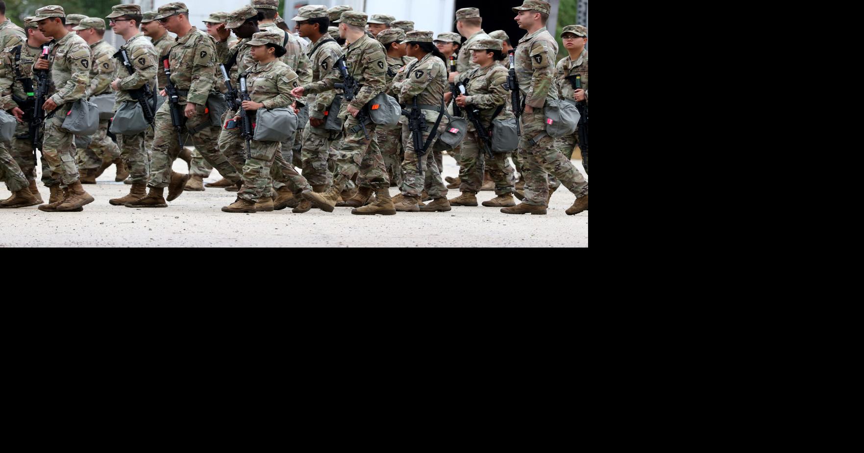 Texas National Guard arrives in the Chicago area despite objections of Illinois officials