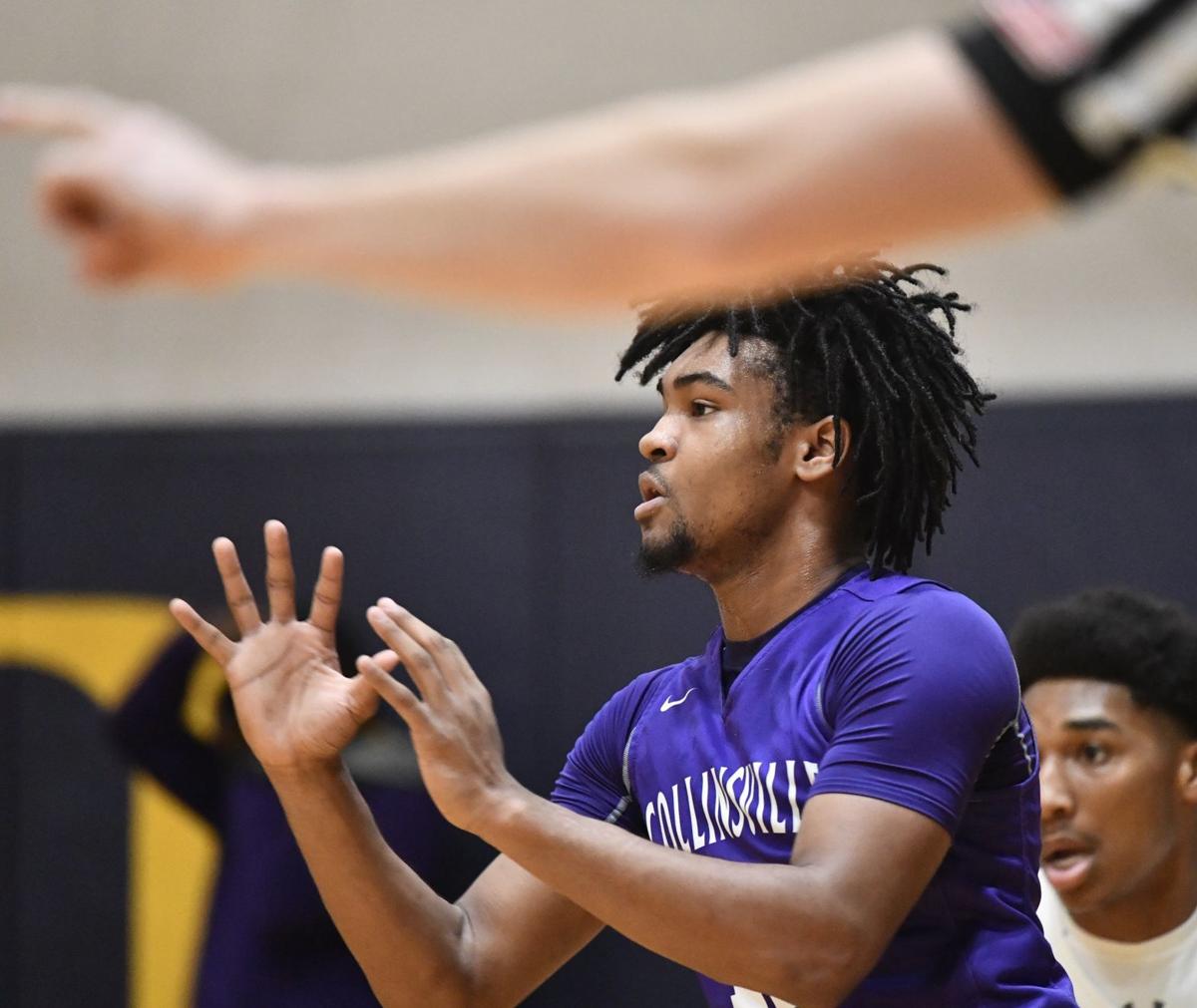 Collinsville vs O'Fallon boys basketball