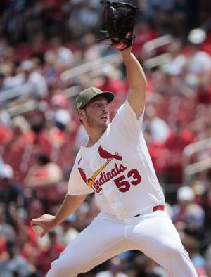 Cardinals look for the sweep against the Royals