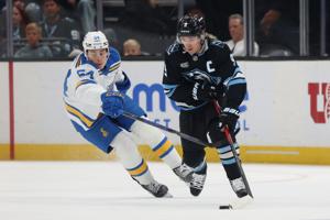 NHL: St. Louis Blues at Utah Mammoth