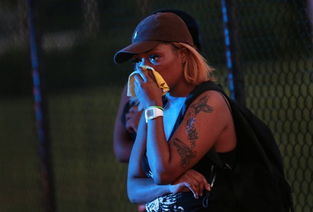 Police Fire Tear Gas, Clear Streets in Ferguson