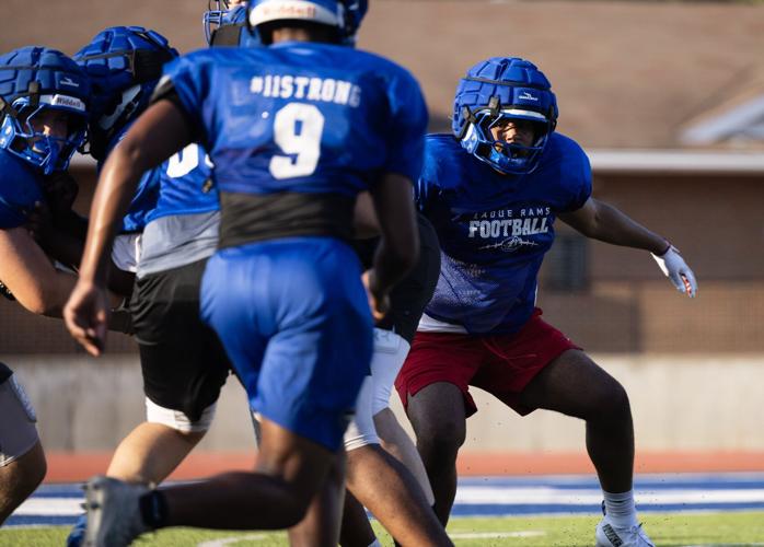 Ladue football practice