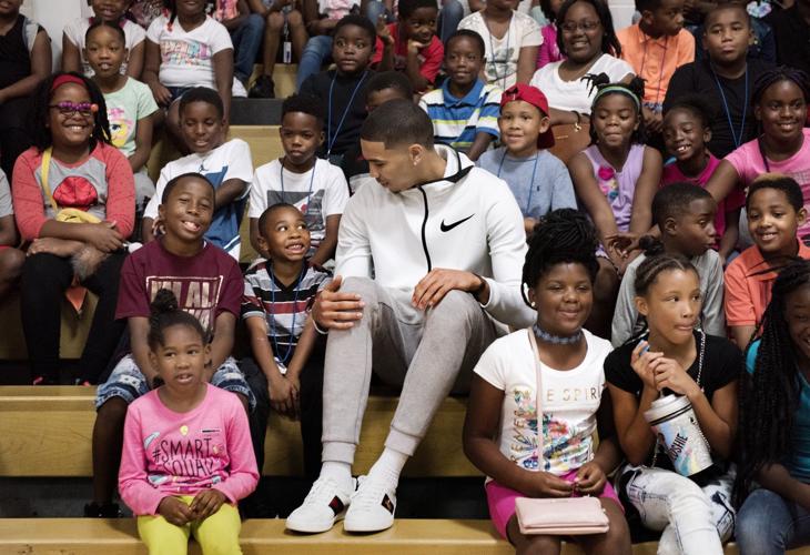 Jayson Tatum Donates Money, Hoops Gear to Boston Kids, News, Scores,  Highlights, Stats, and Rumors