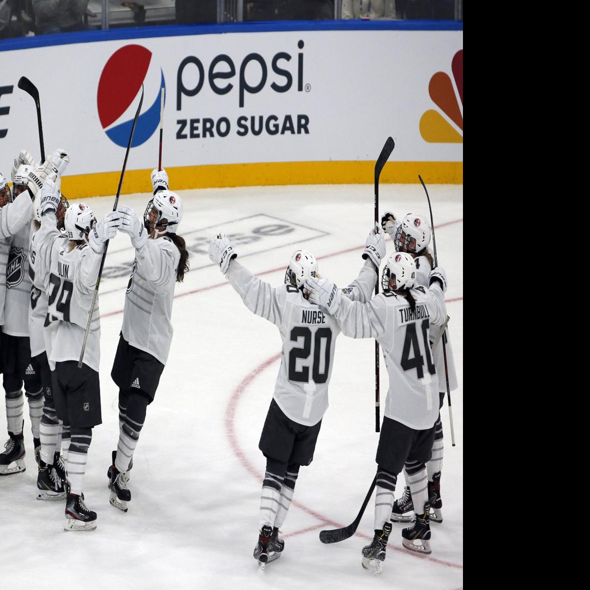 Women S Hockey Gets A Big Stage During Skills Show St Louis