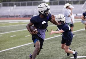 Timberland football practice