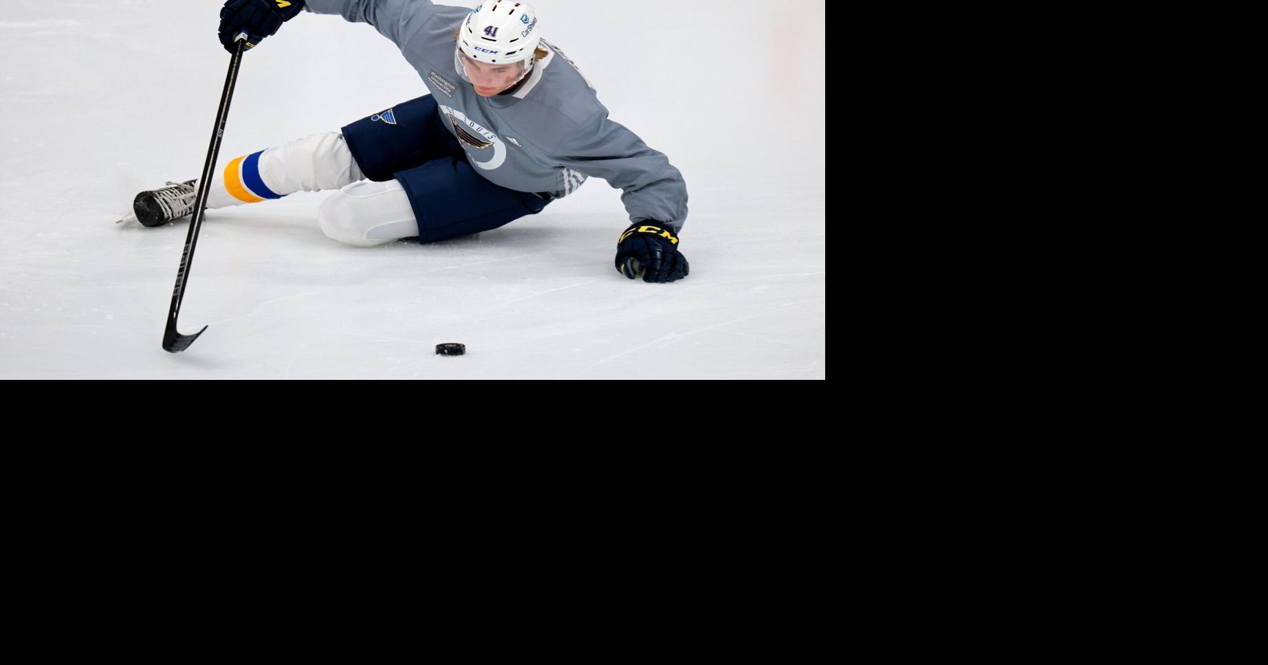 Prospect Colin Ralph, Blues hope AHL experience can benefit defenseman as he turns pro