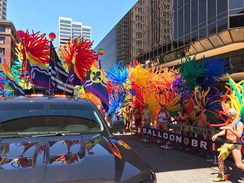 Blue Lives Matter flag unfurls a controversy at St. Louis PrideFest