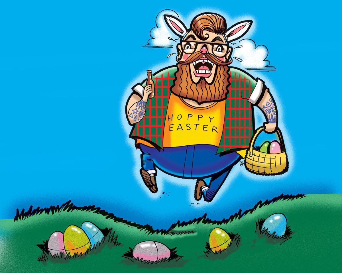 Image result for adult easter egg hunt