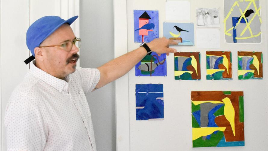Associate Teaching Professor Michael Behle devotes time to creative practice during artist residency