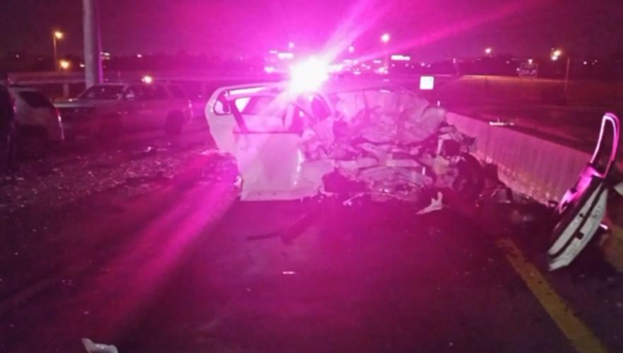 Passenger killed in headon crash with wrongway driver on Highway 40
