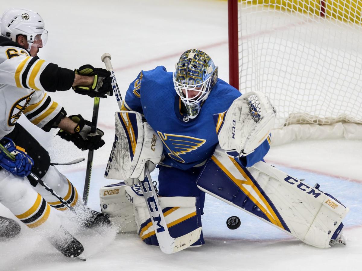 Blues rookie goalie Jordan Binnington bounces back