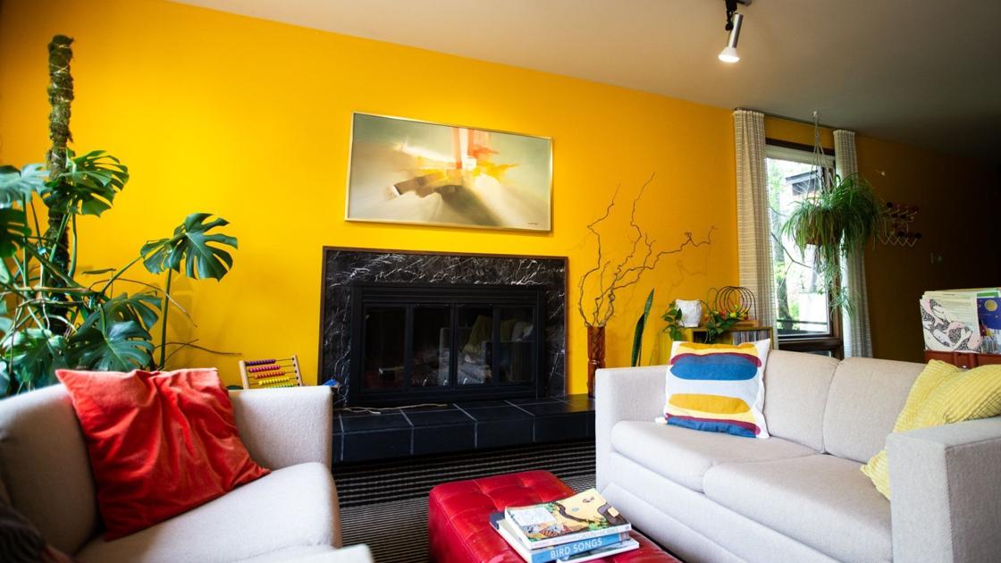 At home: Ferguson home mixes wild colors, geometry, nature | Home & Garden