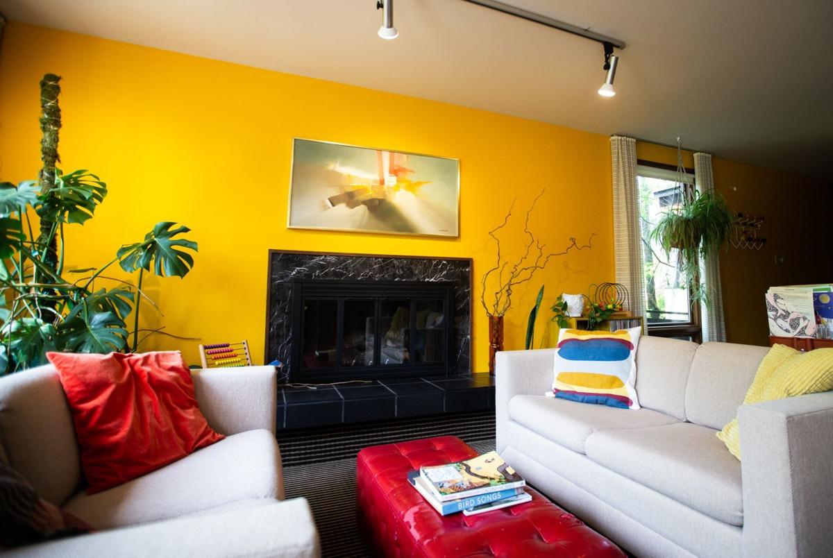 At home with Michelle Wiengand and Ben Sever in Ferguson