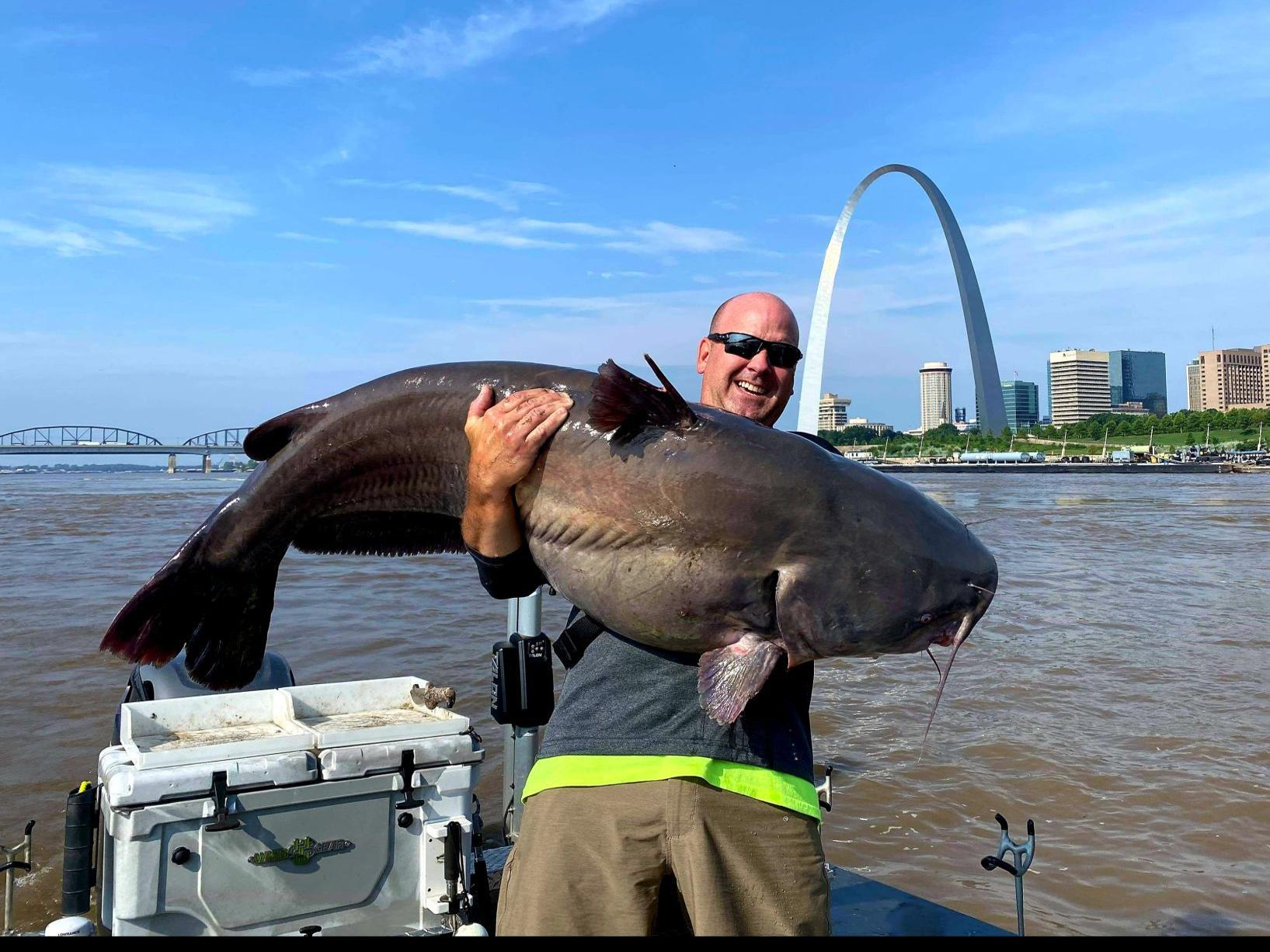 Man Who Catches 112 Pound Catfish Says St Louis Is A Magical