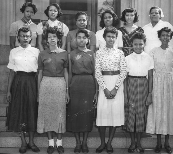 The nursing school at Homer G. Phillips Hospital, 1954