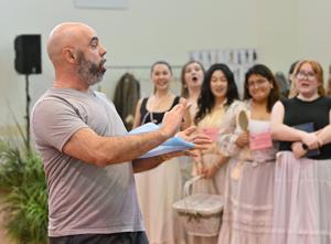 Behind the scenes at “The Pirates of Penzance”