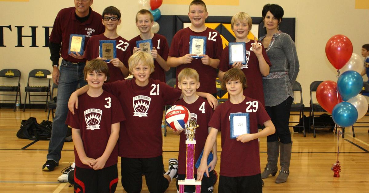St. Alban Roe wins volleyball title