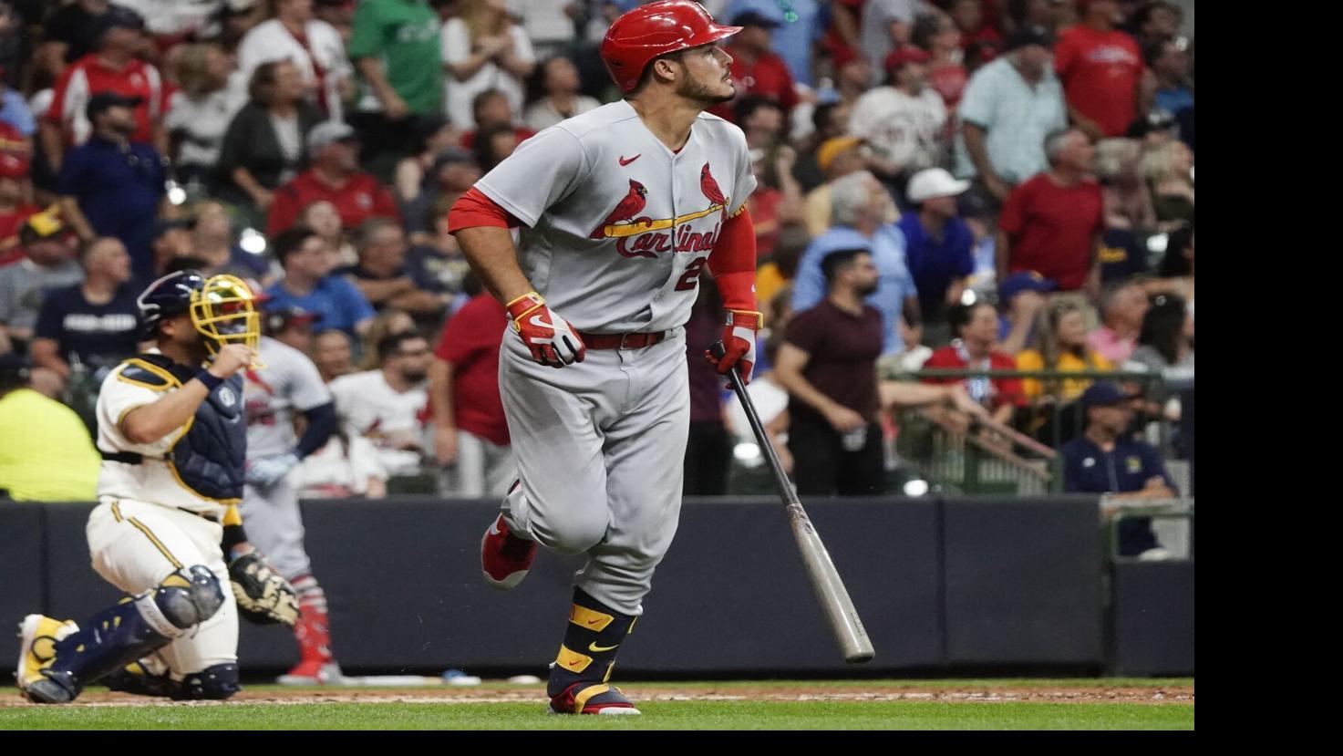 Cardinals Quick Hits: Arenadou2019s homer upends Brewers, seizes first MLB win for Oviedo