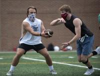 MICDS football practice