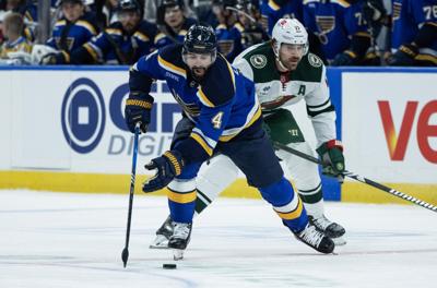 Blues face off against the Wild in home opener