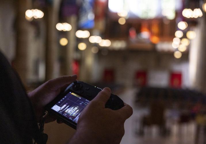 Drone inspection of Christ Church Cathedral