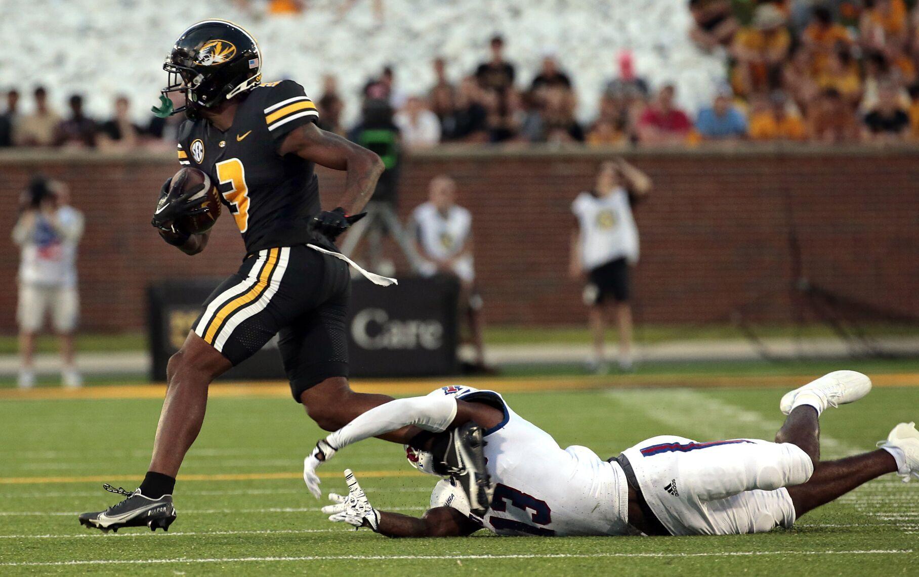 Luther Burden III debut has his family hyped at Mizzou opener vs LA Tech