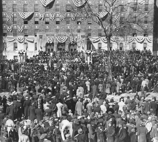 Dedication of Homer G. Phillips Hospital, 1937