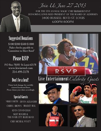 Lewis Reed fundraiser