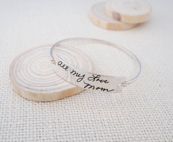 Engraved bangle
