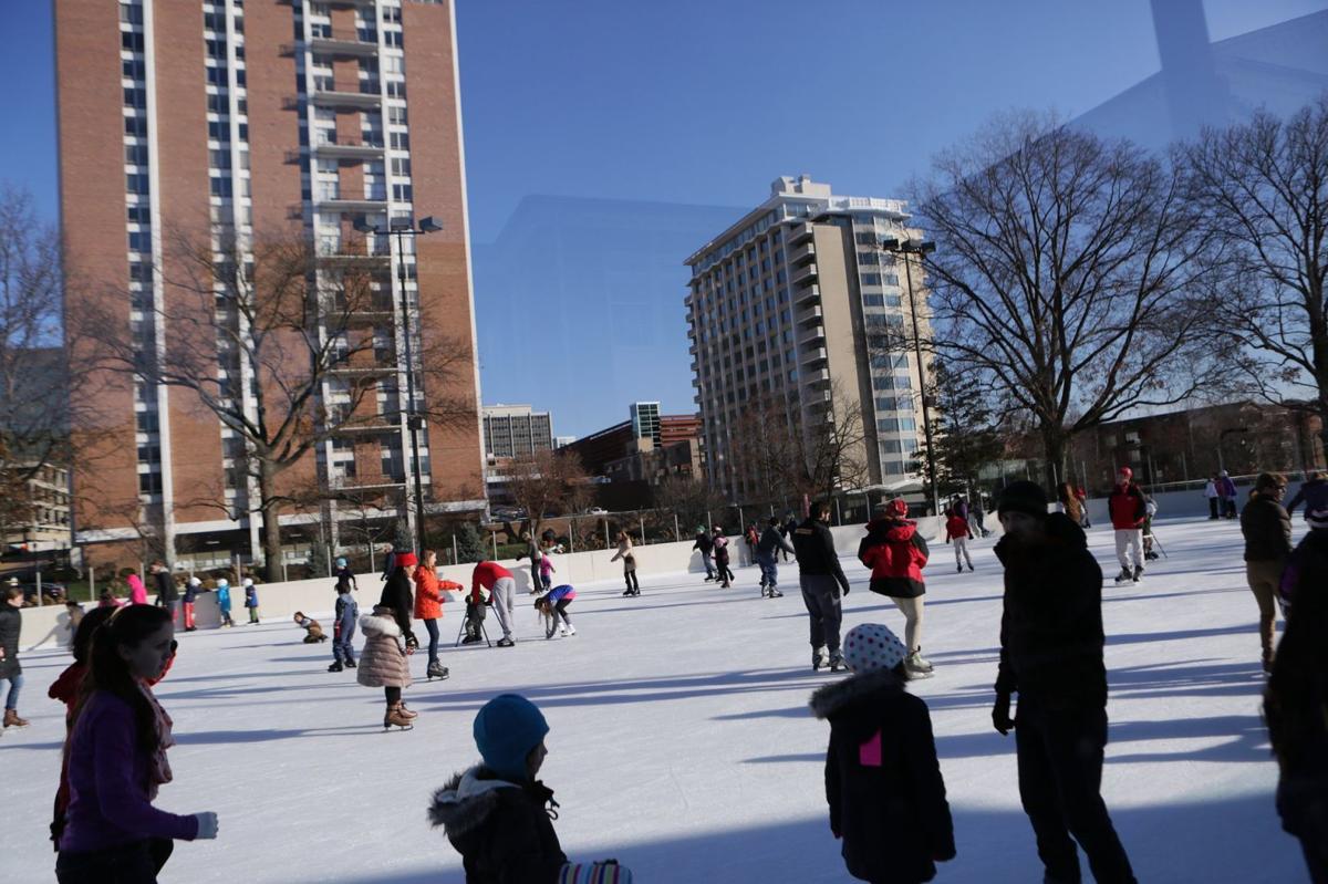 Skaters hit the ice at Shaw Park Ice Rink Multimedia
