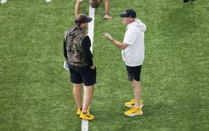 Missouri Tigers football fall practice