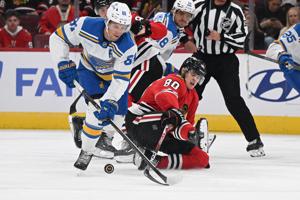 NHL: St. Louis Blues at Chicago Blackhawks