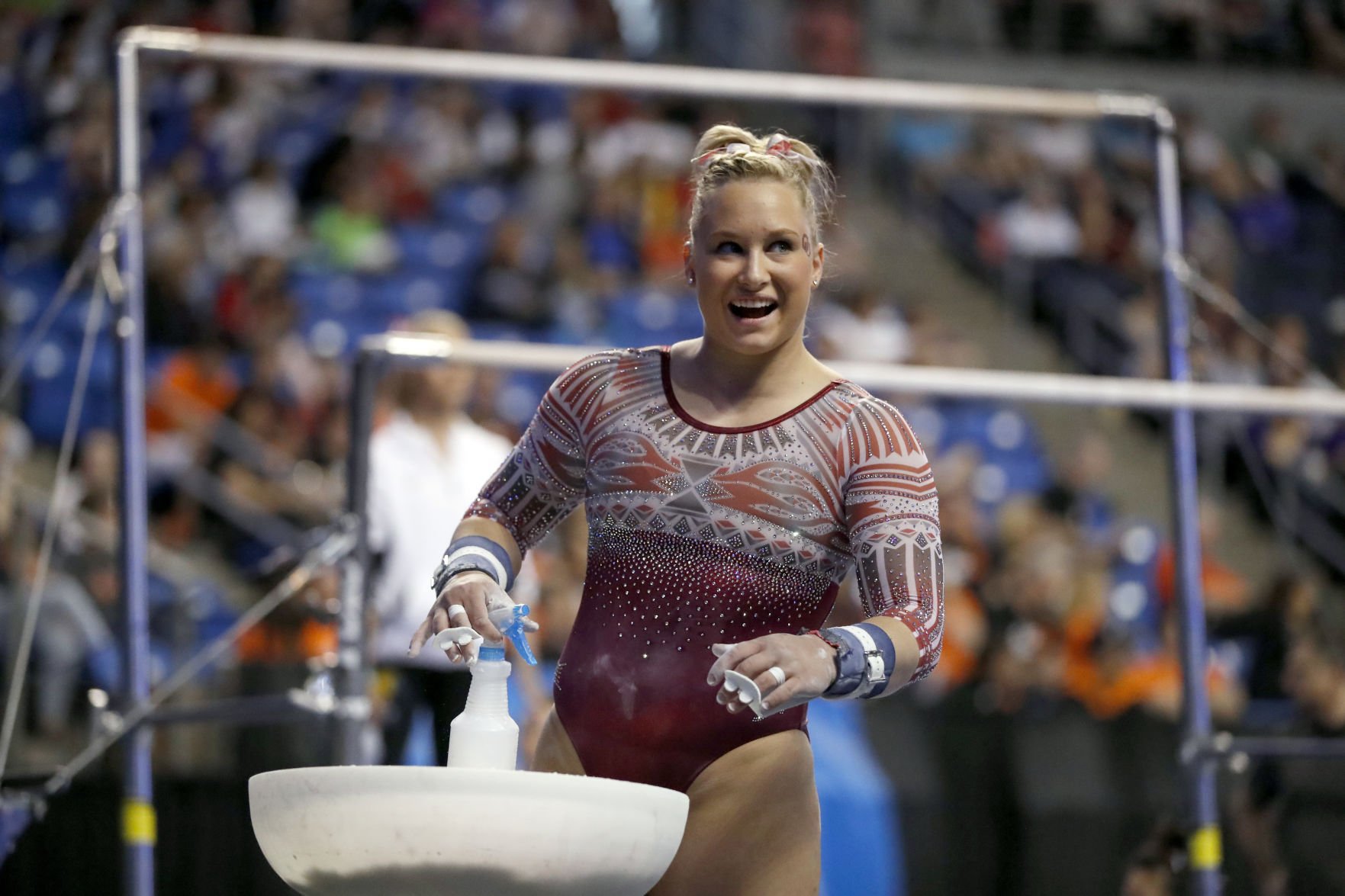 Scenes From The NCAA Gymnastics Championships