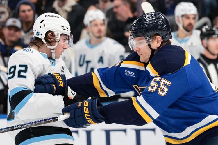 The �����Ӱ�ԭ�� Blues host the Utah Mammoth