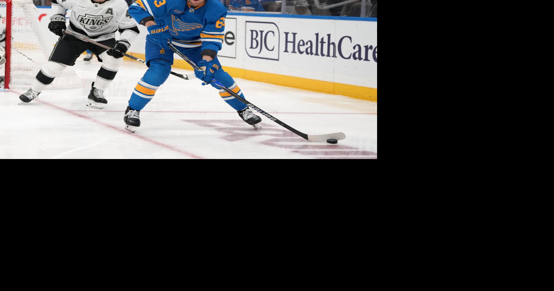 Blues lineup in flux as injuries mount up front