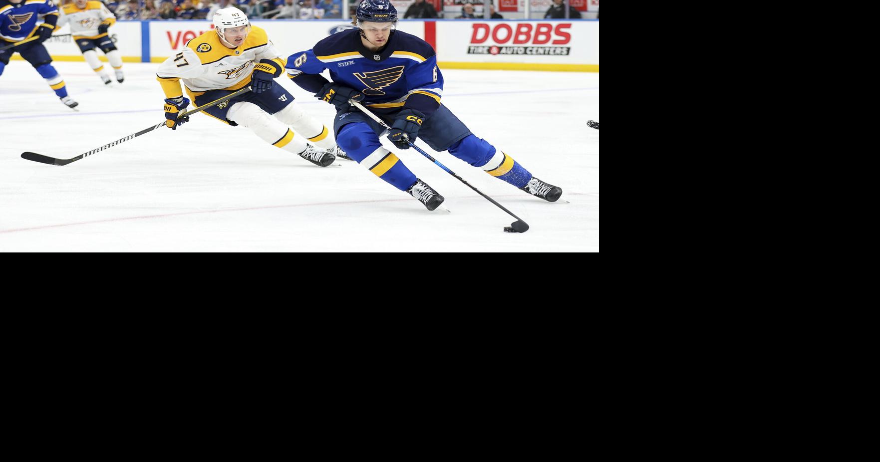 Philip Broberg's recent offensive burst for Blues has him among top young ...