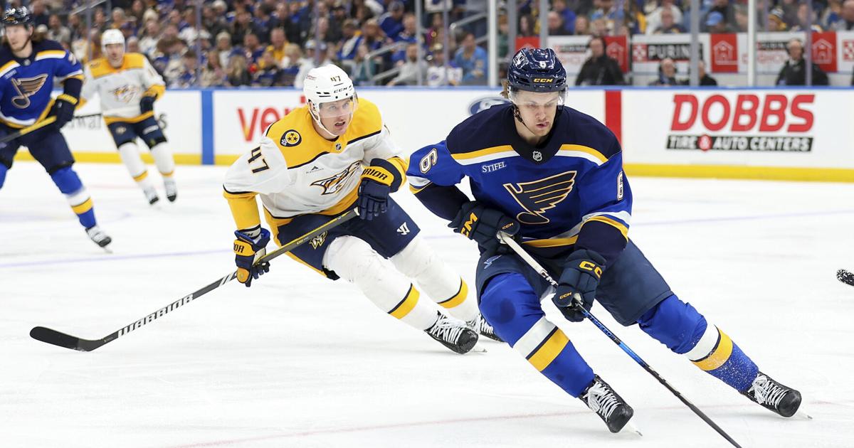 Philip Broberg's recent offensive burst for Blues has him among top young ...