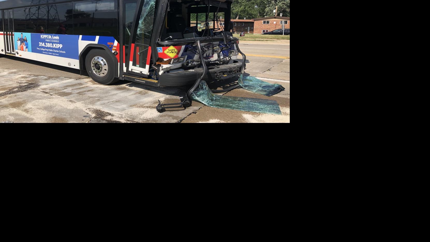 Two Metro Buses Crash Several Passengers Injured Stltoday Com