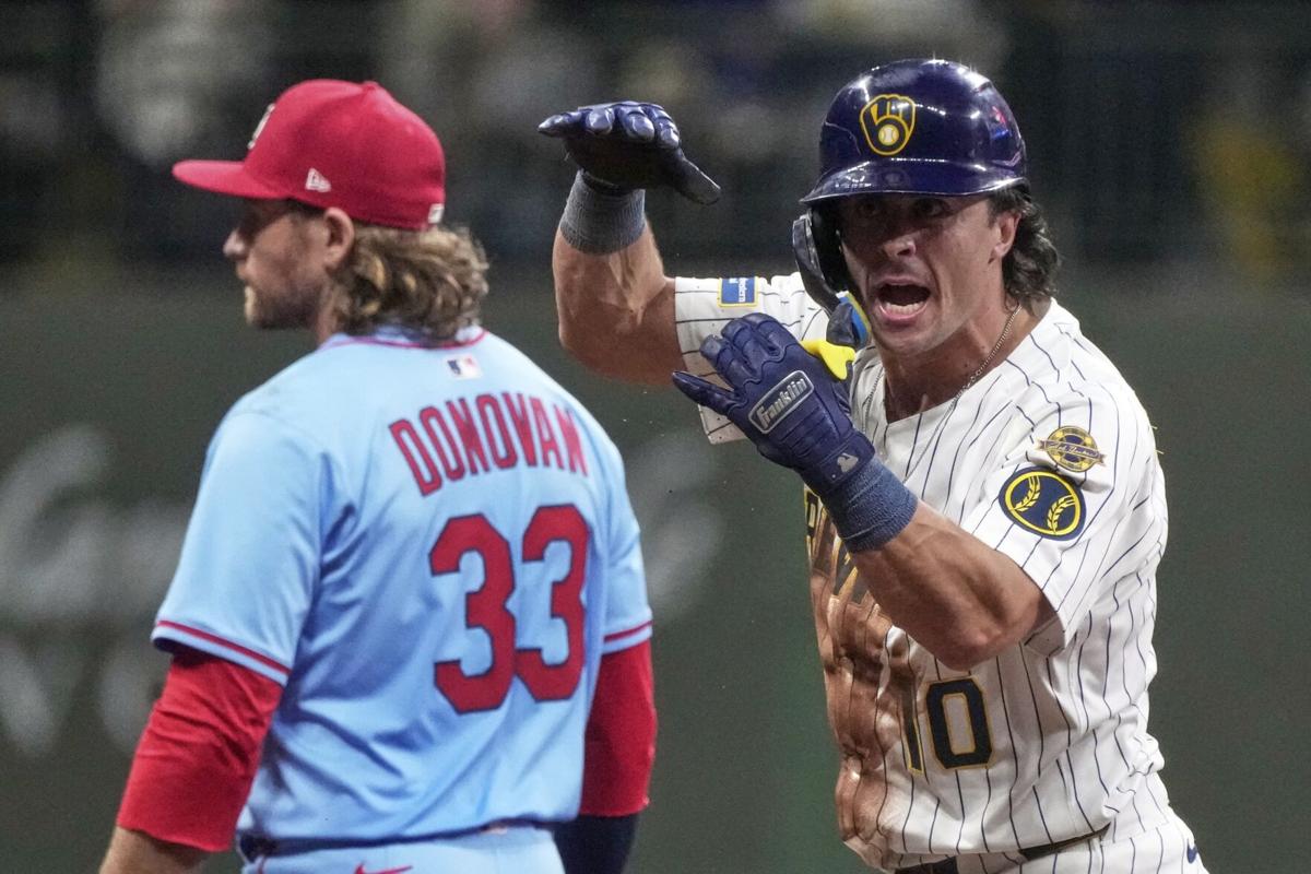 Cardinals Brewers Baseball