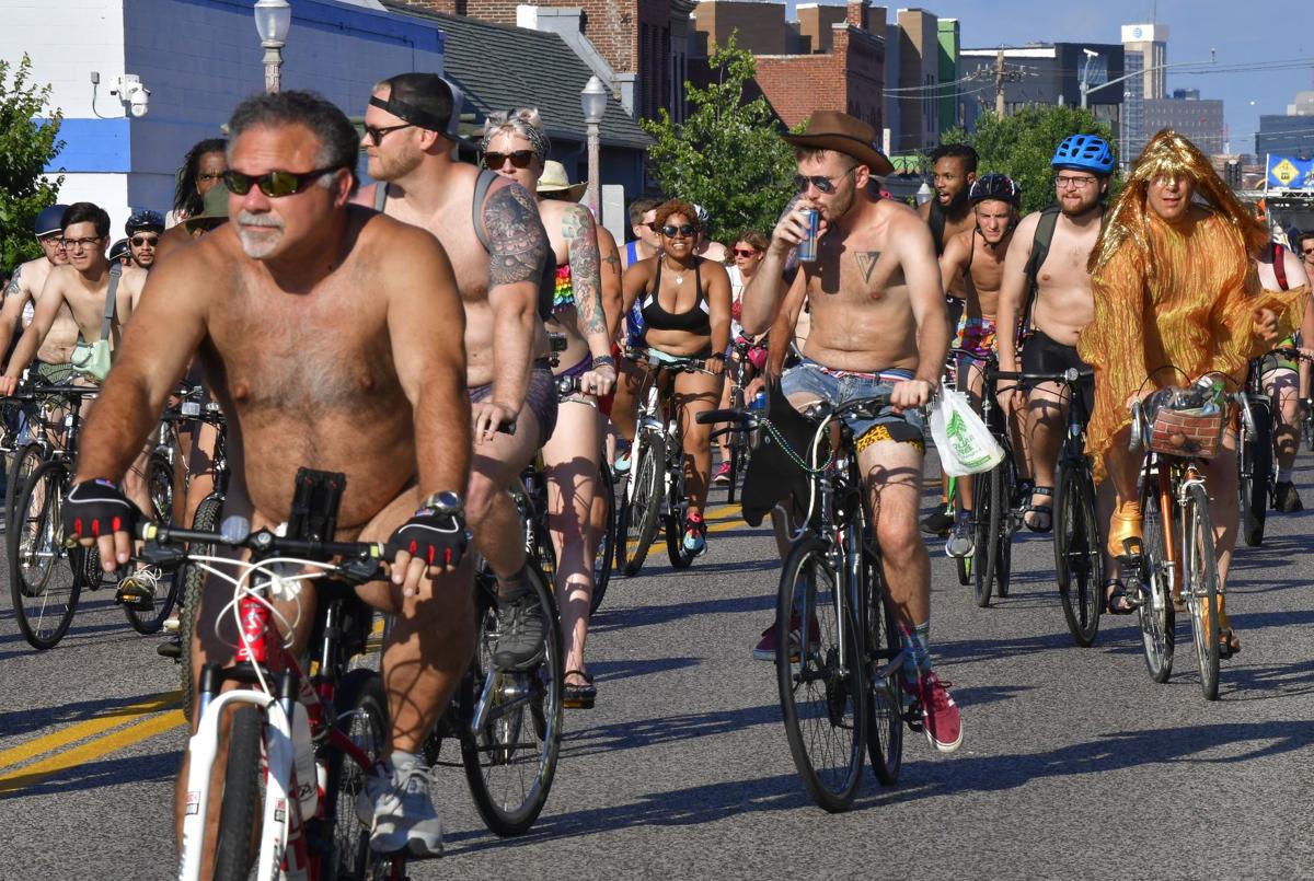 world naked bike ride hairy And the 11th Annual World Naked Bike Ride rolls through St. Louis
