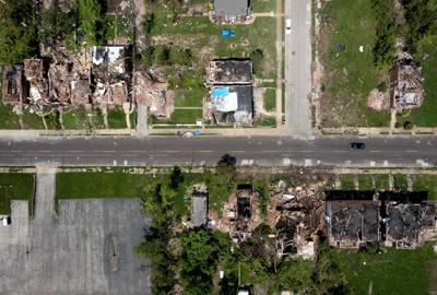 Tornado debris cleanup
