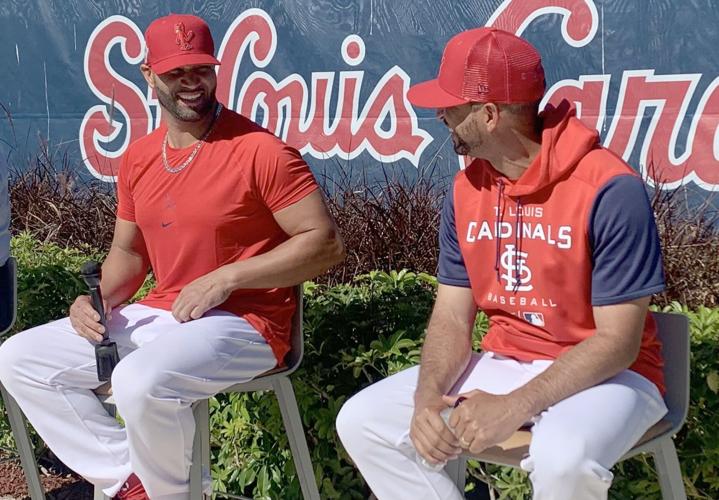 Pujols back with the Cardinals