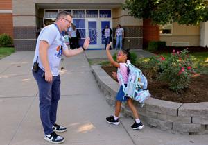 First day of the new school year in Hazelwood School District