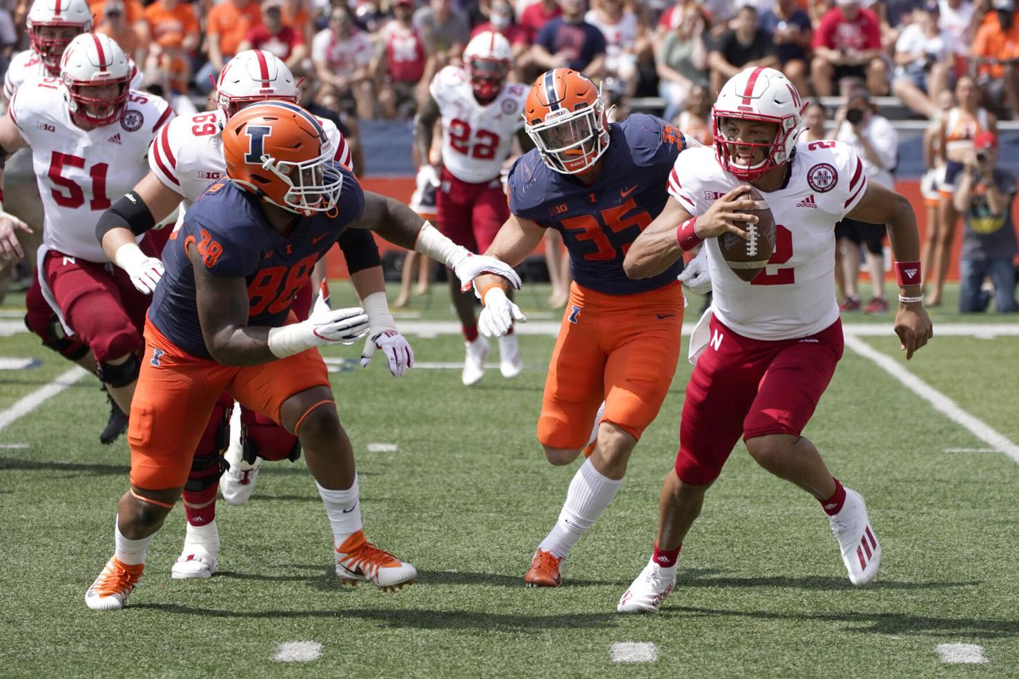 Nebraska Illinois Football